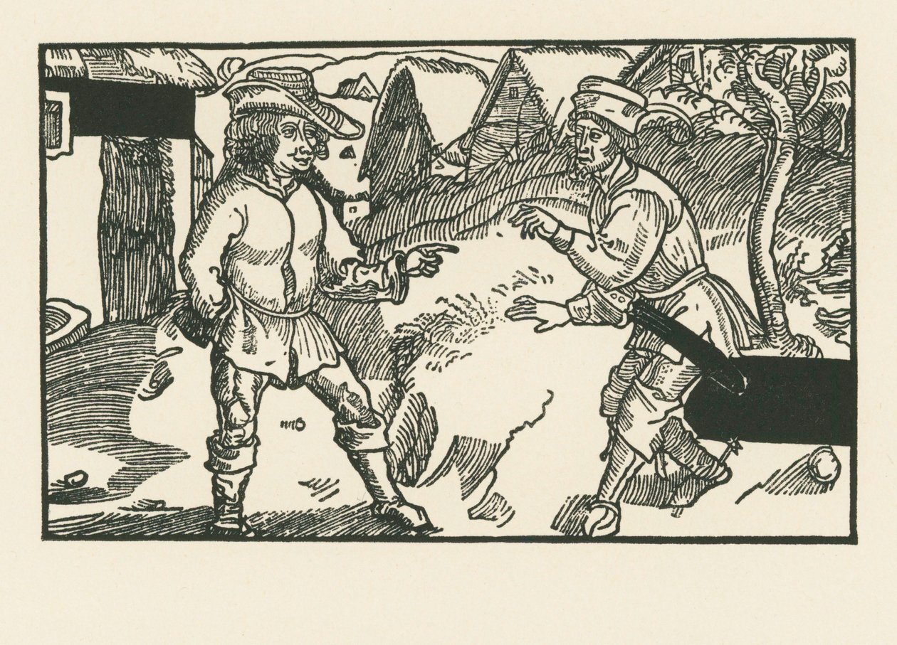 Syrus und Chremes von Albrecht Dürer or Duerer