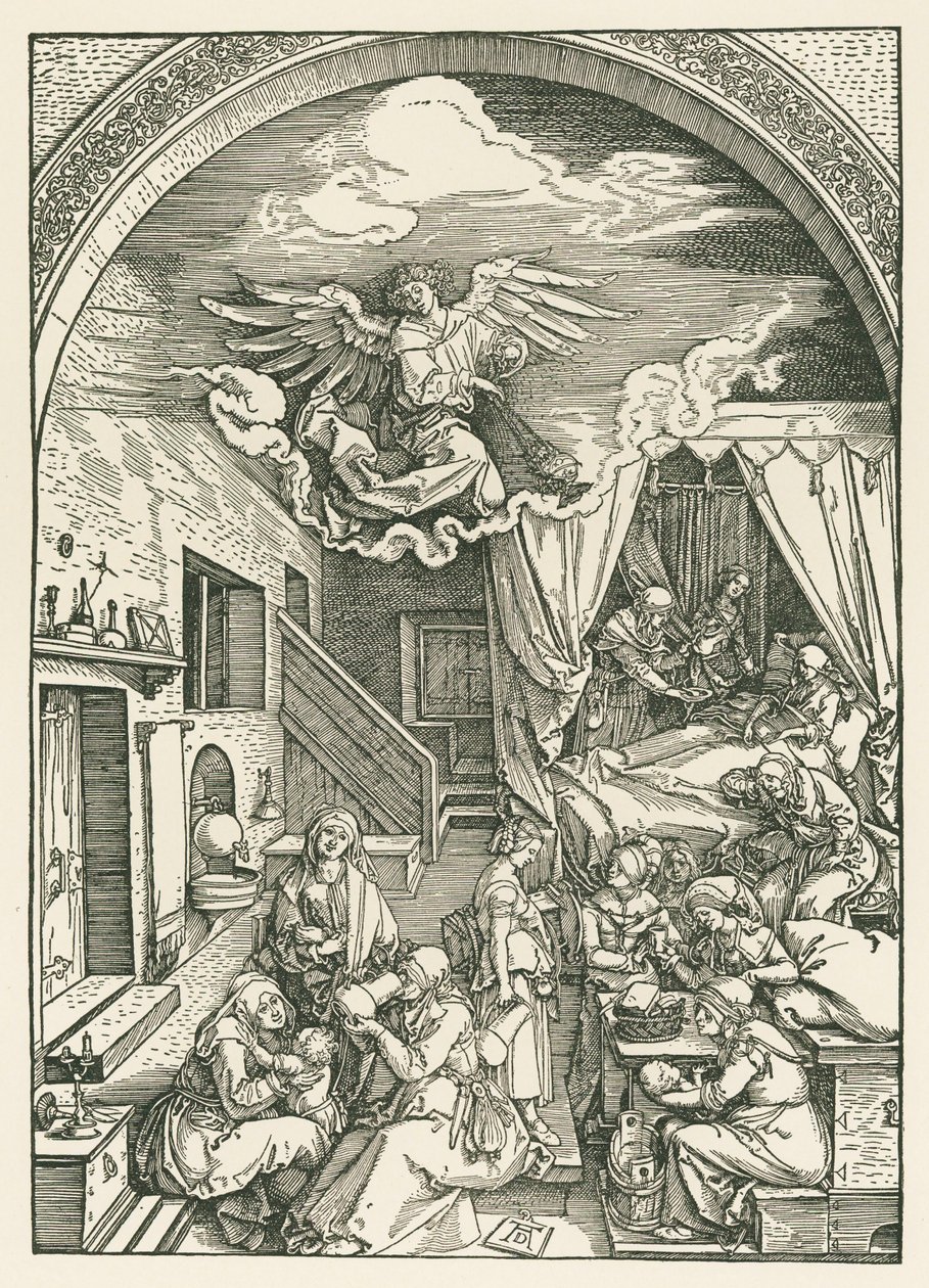 Die Geburt der Jungfrau von Albrecht Dürer or Duerer