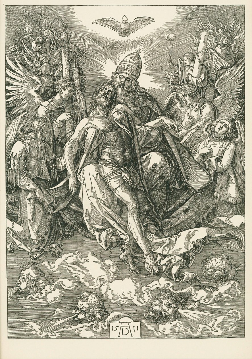 Die Heilige Dreifaltigkeit von Albrecht Dürer or Duerer