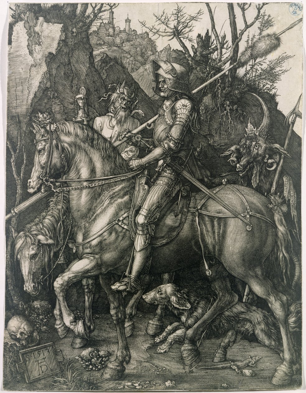 Der Ritter, der Tod und der Teufel von Albrecht Dürer