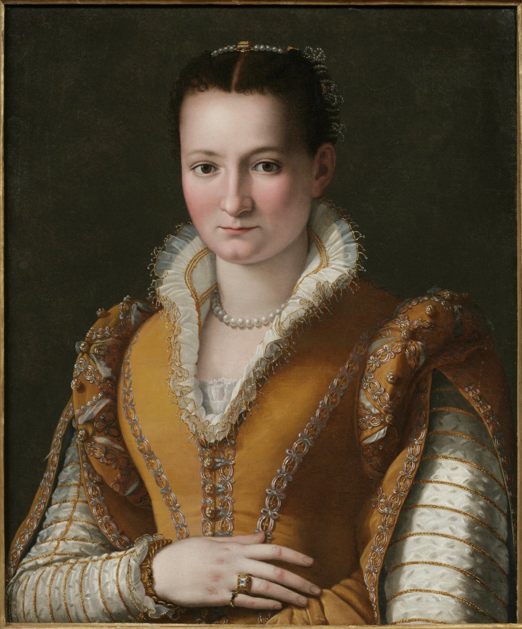 Porträt einer jungen Frau von Alessandro Allori