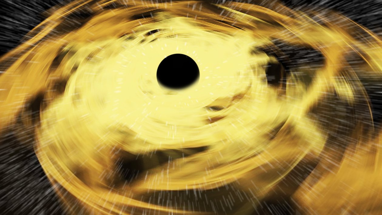 Schwarzes Loch, Weltraum, Astronomie, Astrophysik von Alessandro Lonati