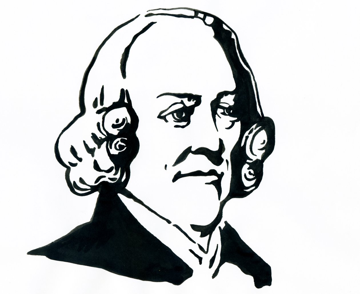 Porträt des Philosophen und Ökonomen Adam Smith (1723-1790) von Alessandro Lonati