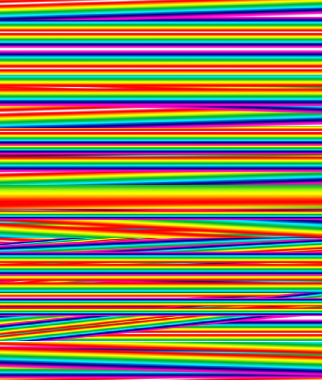 Regenbogen-Magnetfeld, 2017 von Alex Caminker