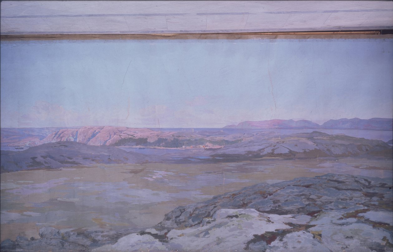 Ein Fjord in Norwegen von Alexander Alexeyevich Borisov