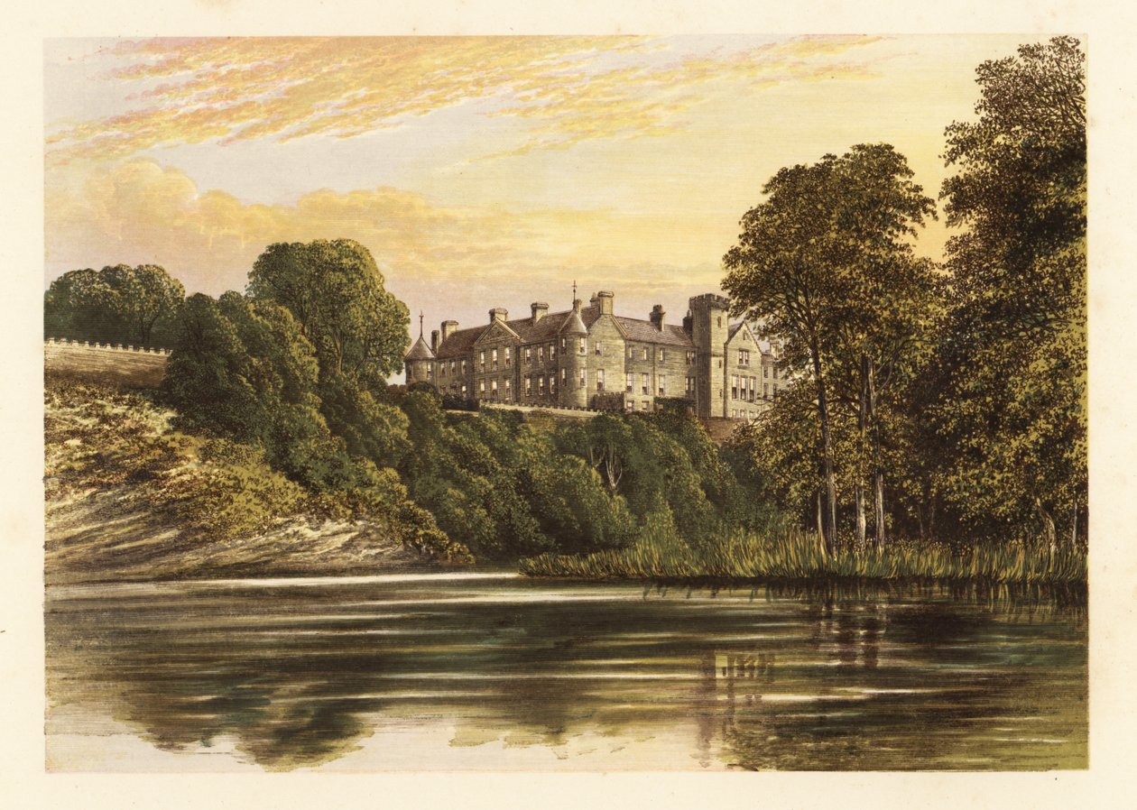 Brechin Castle, Angus, Schottland, 1880 von Alexander Francis (after) Lydon