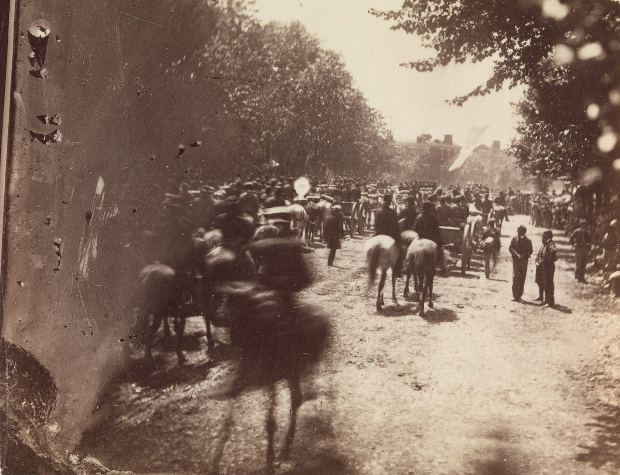 [Große Armeebesichtigung, Pennsylvania Avenue, Washington] von Alexander Gardner