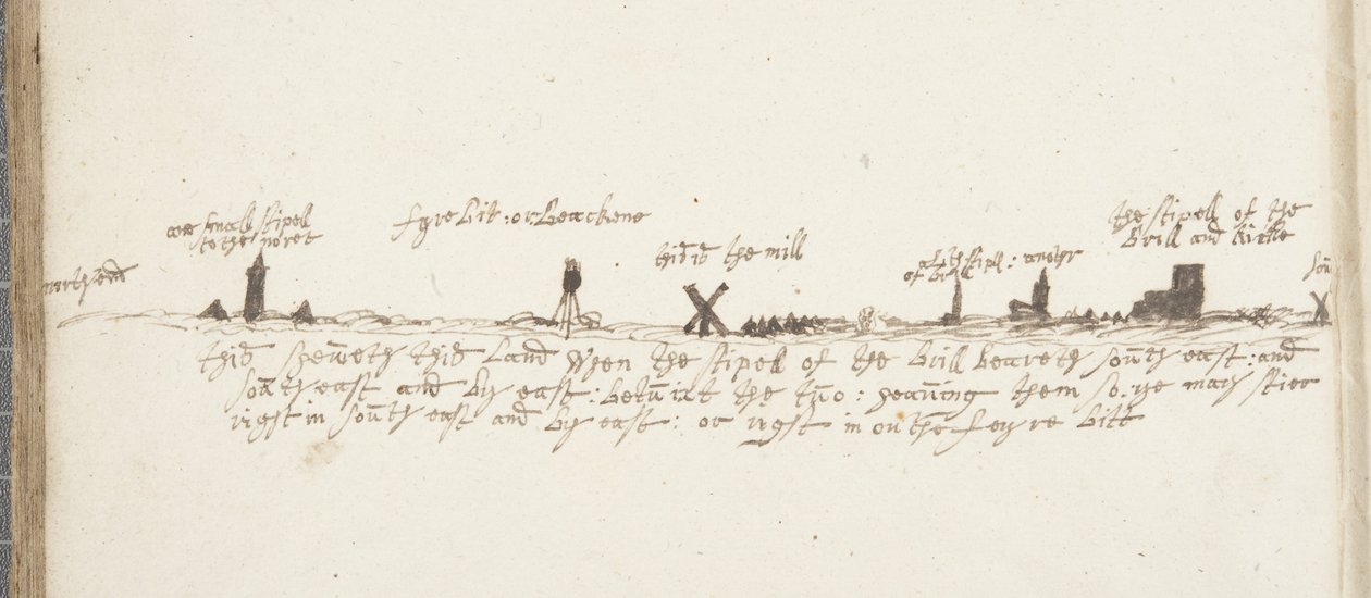 Tagebuch von Alexander Gillespie, Detail, 1663 von Alexander Gillespie