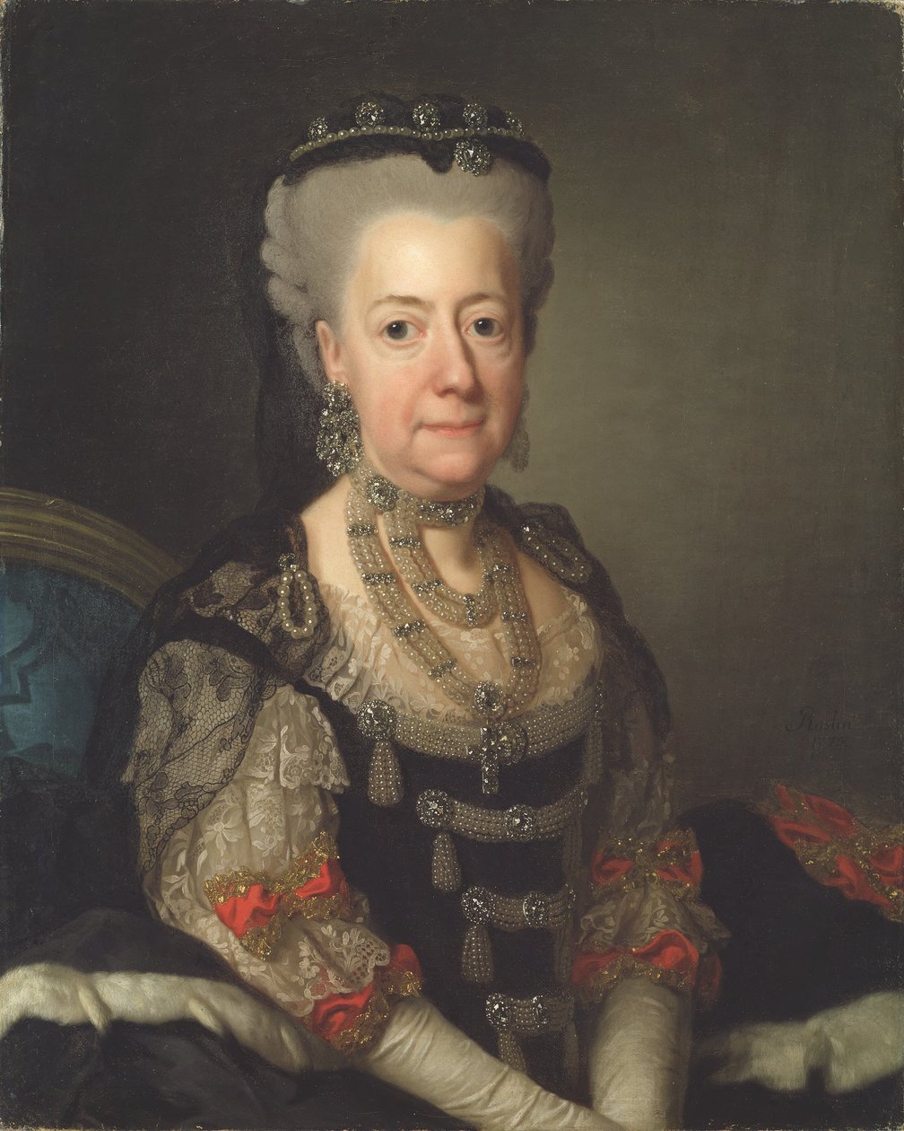 Lovisa Ulrika (1720-1782), Königinwitwe von Schweden von Alexander Roslin
