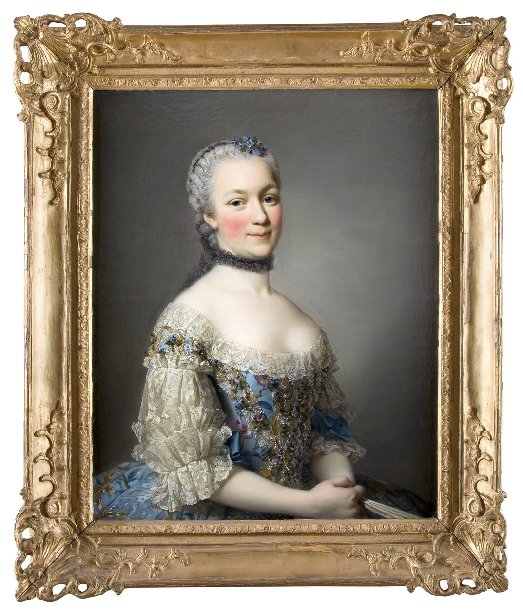 Porträt, Frau von Alexander Roslin