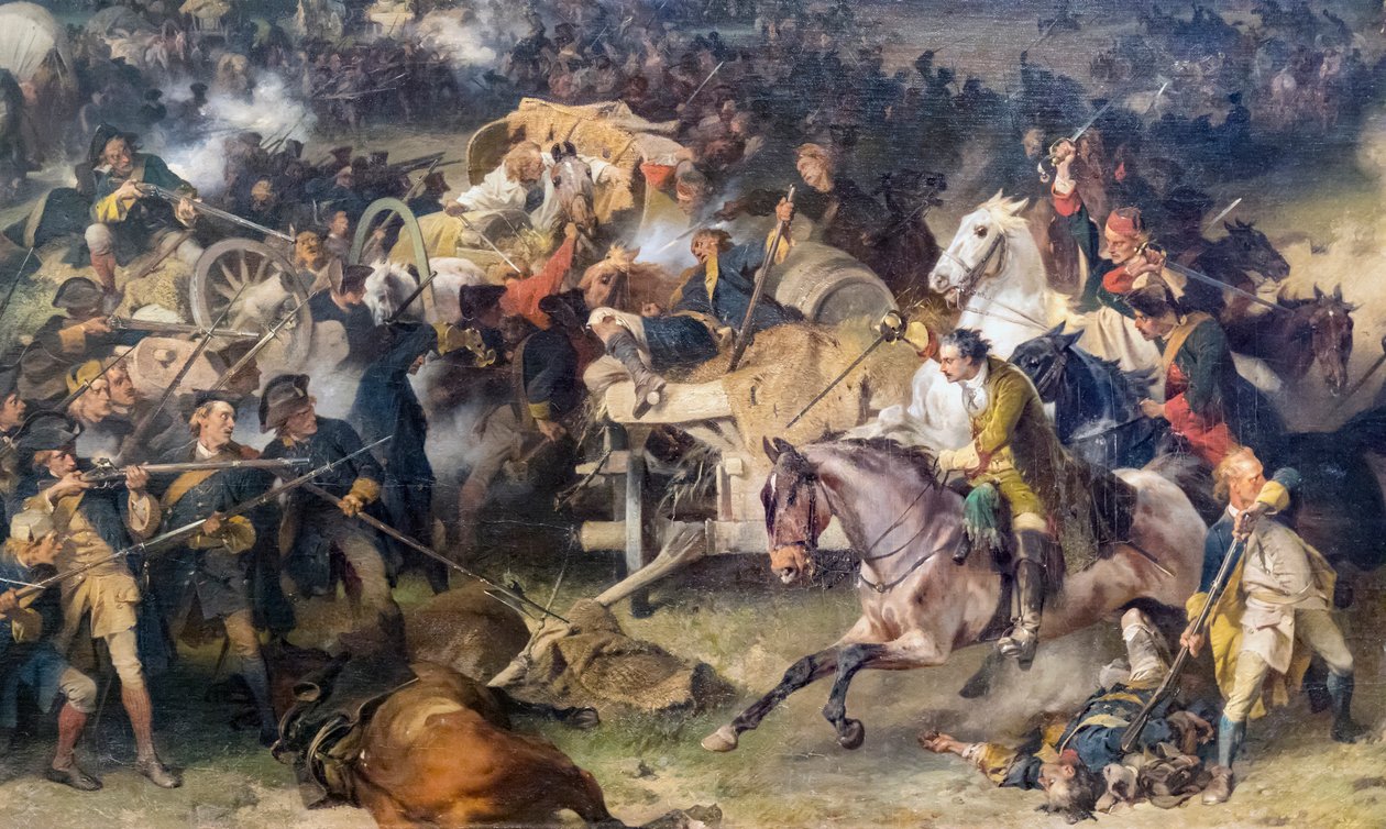 Schlacht von Lesnaya von Alexander von Kotzebue