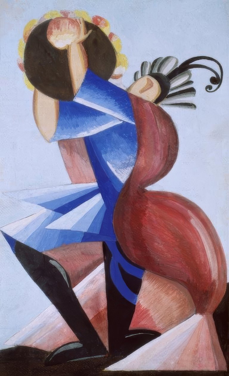 Figurine von Alexandra Alexandrowna Exter