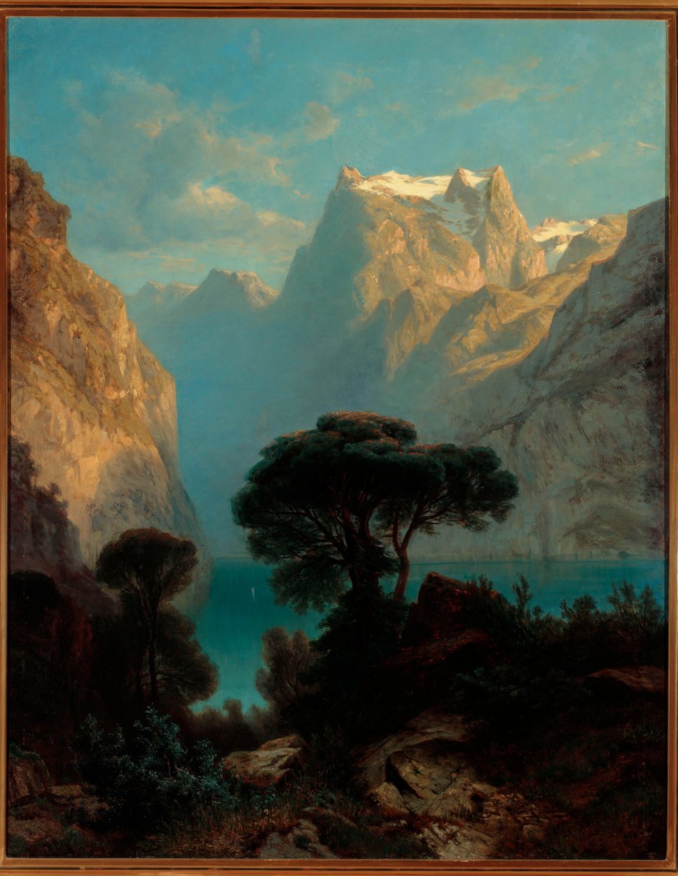 Vierwaldstättersee von Alexandre Calame