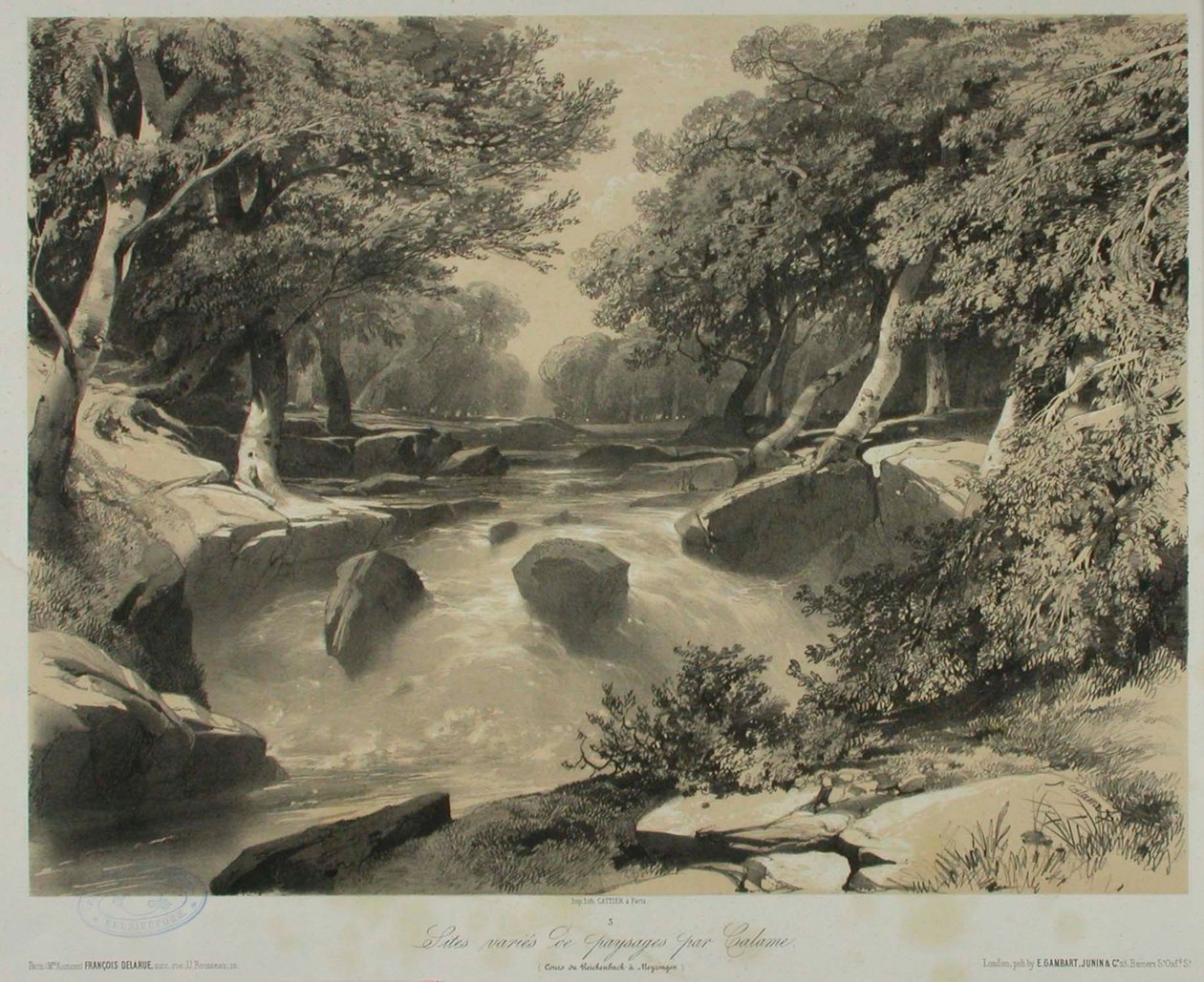 Ohne Titel von Alexandre Calame