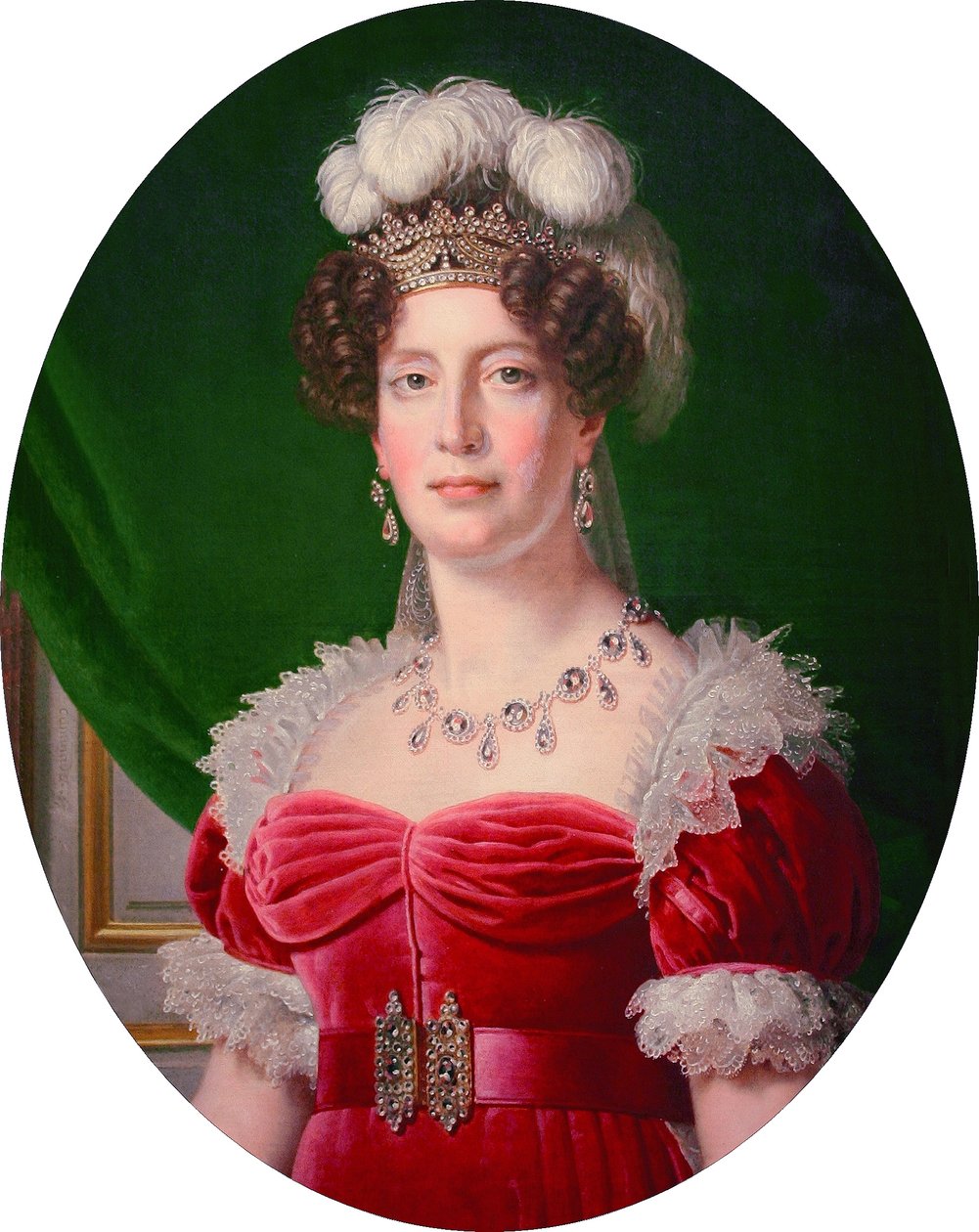Porträt von Marie-Thérèse Charlotte de France, Herzogin von Angoulême (1778-1851) von Alexandre Francois Caminade