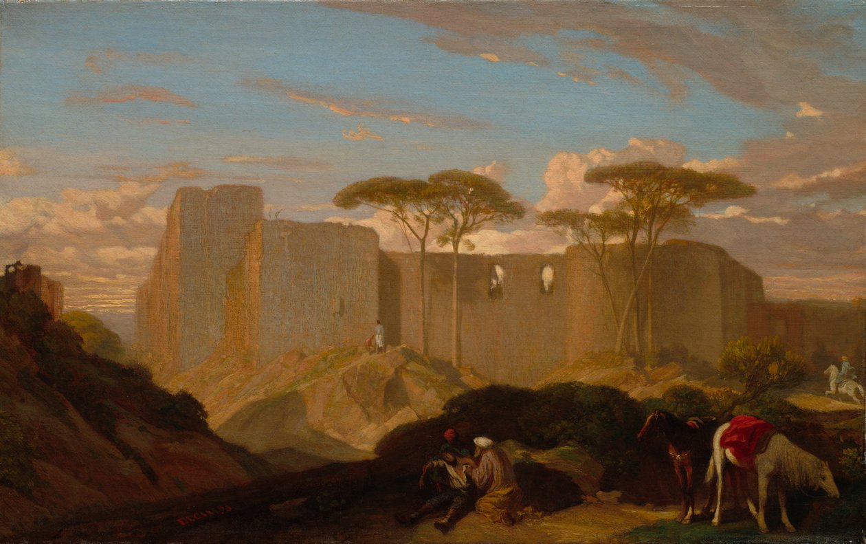 Der barmherzige Samariter, ca. 1842 von Alexandre Gabriel Decamps