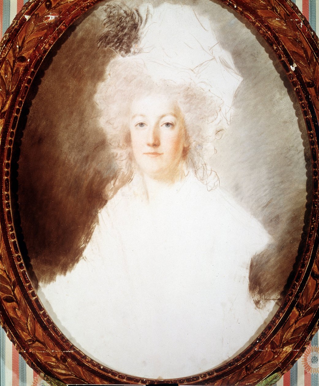 Porträt von Marie Antoinette (1755-1793), Erzherzogin von Österreich und Königin von Frankreich - unvollendete Zeichnung von Kucharsky, Museum von Versailles von Alexandre Kucharski