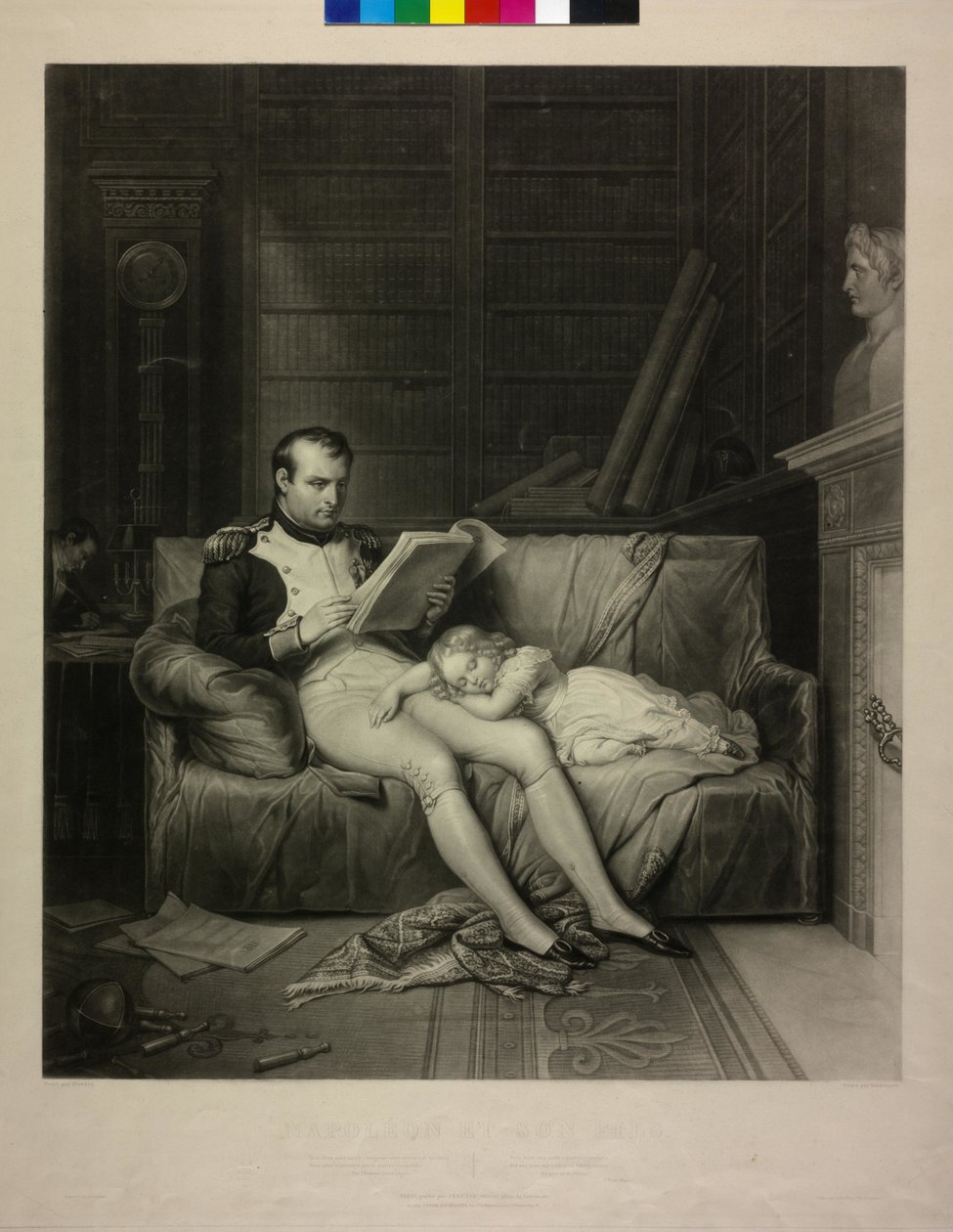 Kaiser der Franzosen Napoleon I. Bonaparte von Alexandre Vincent Sixdeniers