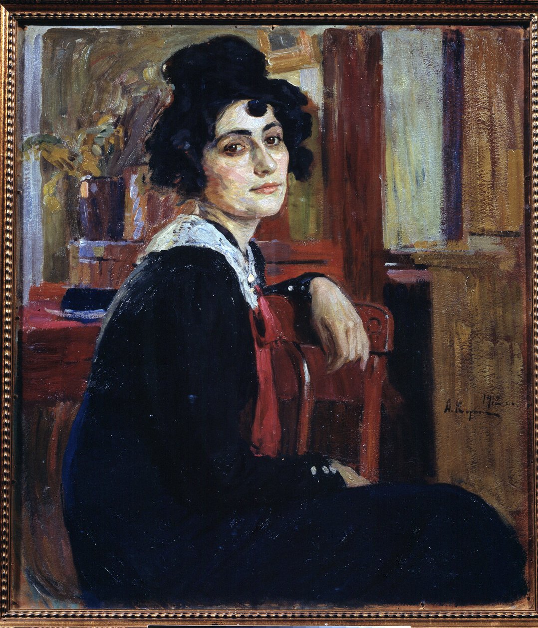Eine Französin von Alexei Mikhailovich Korin
