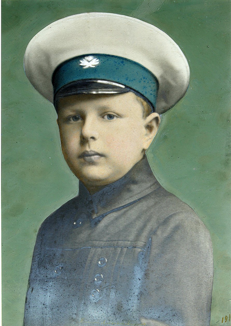 Porträt des Sohnes von Alexei Sergeevich Mazurin