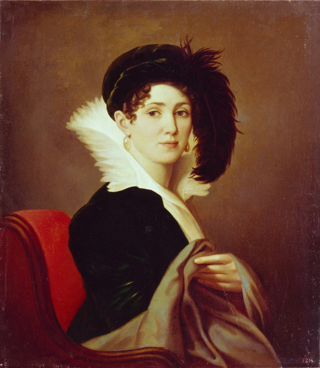 Porträt von Maria Petrovna Buyalskaya von Alexei Yegorovich Yegorov