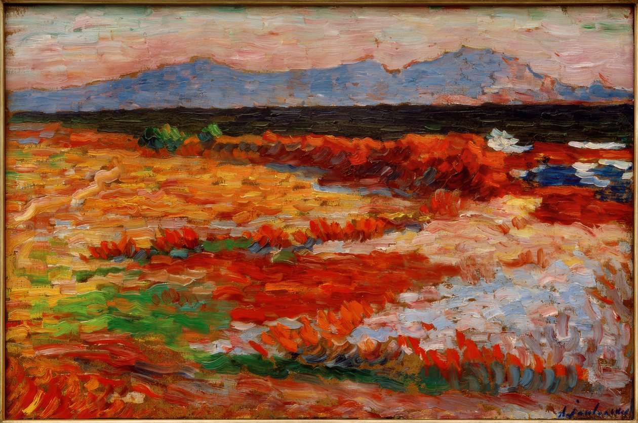 A. v. Jawlensky, Mittelmeer bei Marseille von Alexej von Jawlensky