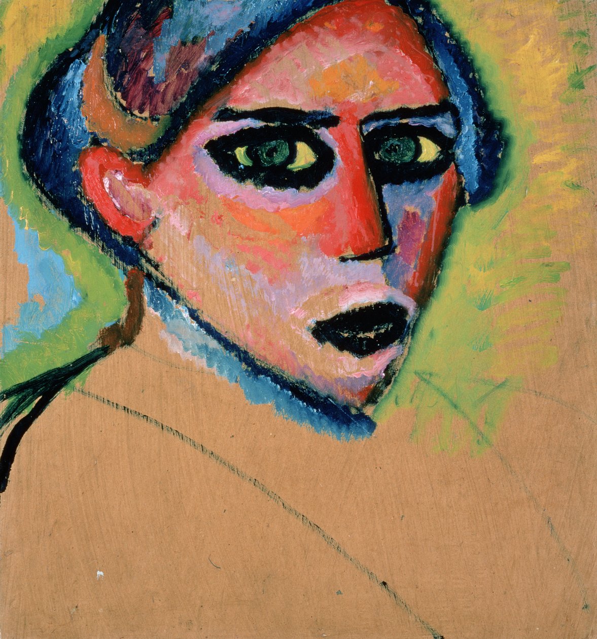 Frauenkopf, 1911 von Alexej von Jawlensky