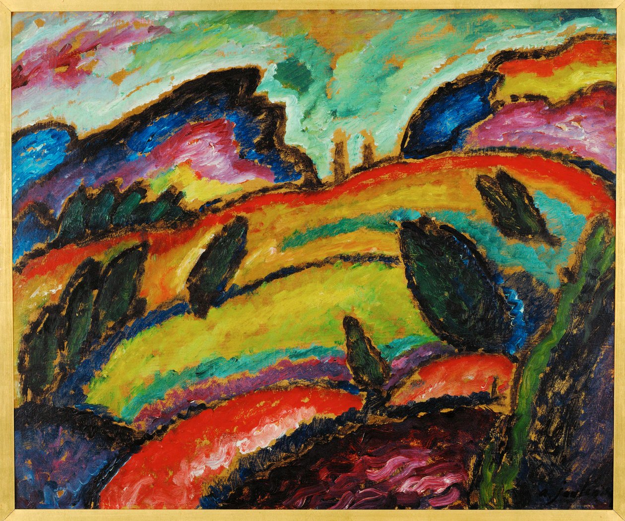 Hügel von Alexej von Jawlensky