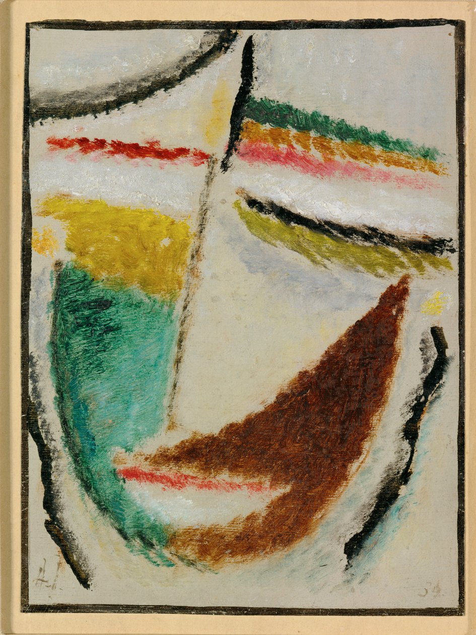 Kopf - träumende Frau von Alexej von Jawlensky