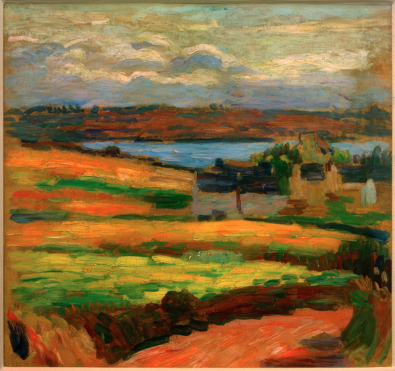 Landschaft von Alexej von Jawlensky: hochwertiger Kunstdruck