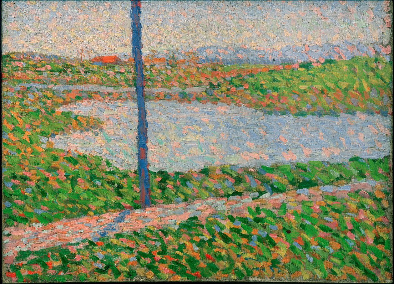 Landschaft mit See von Alexej von Jawlensky