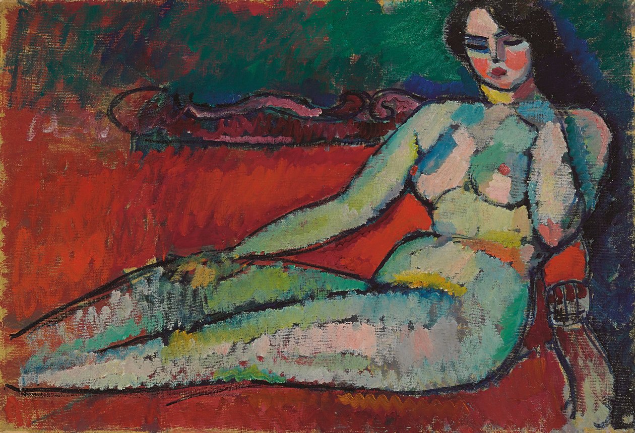 Odaliske, 1910 von Alexej von Jawlensky