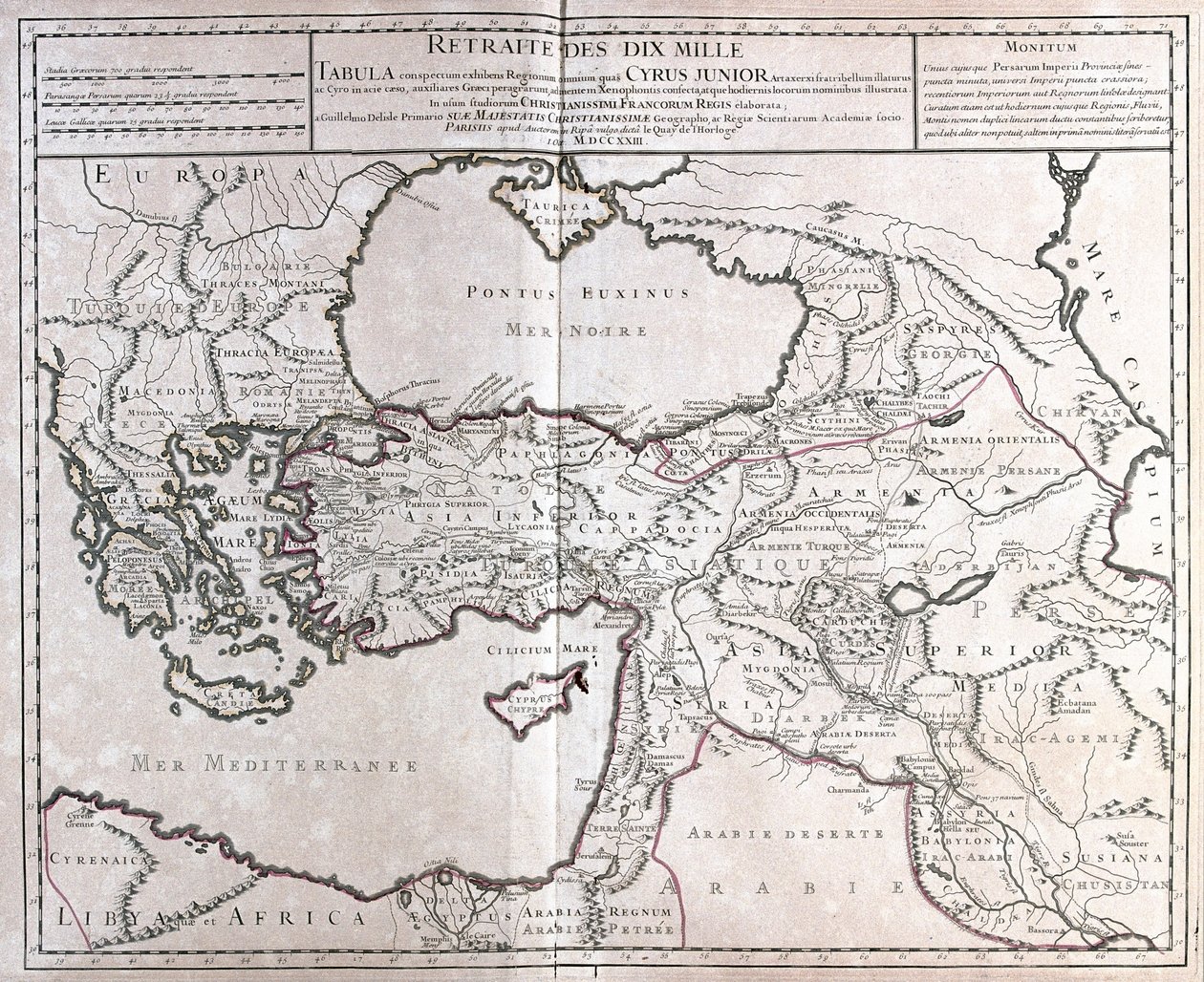 Osteuropa und Asien von Alexis Hubert Jaillot