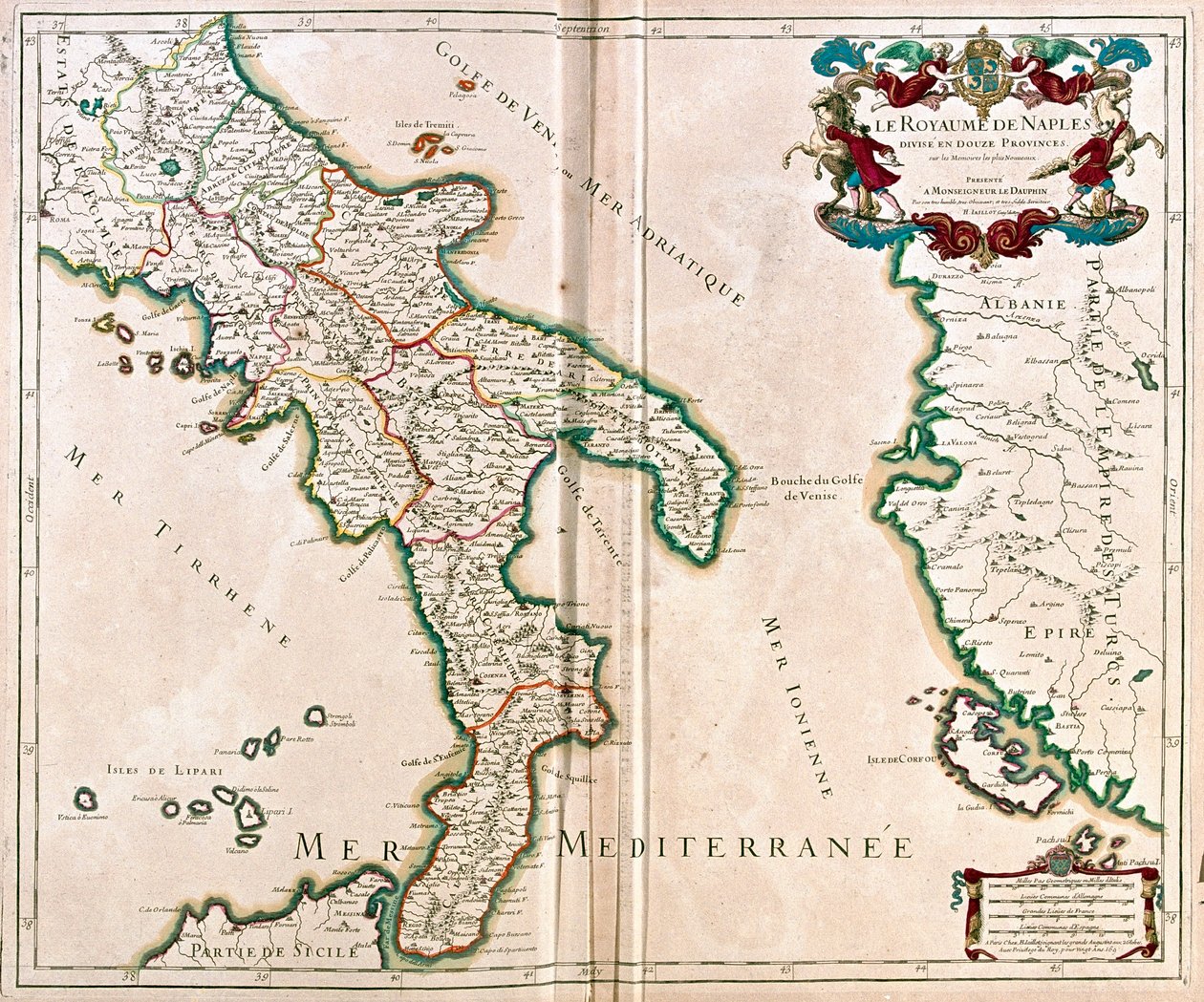 Neapel, Italien von Alexis Hubert Jaillot