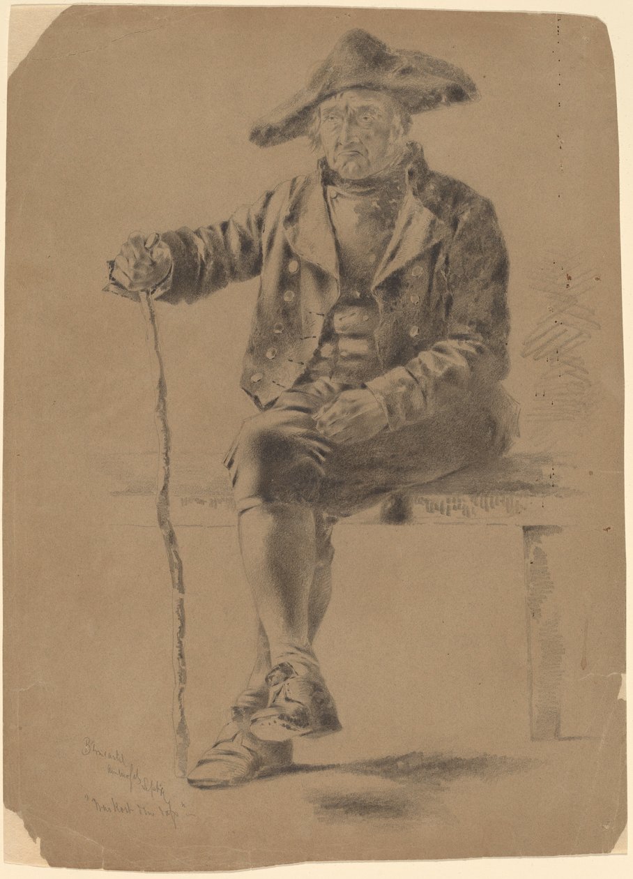 Der alte Soldat - Bernkastel von Alfred Cornelius Howland