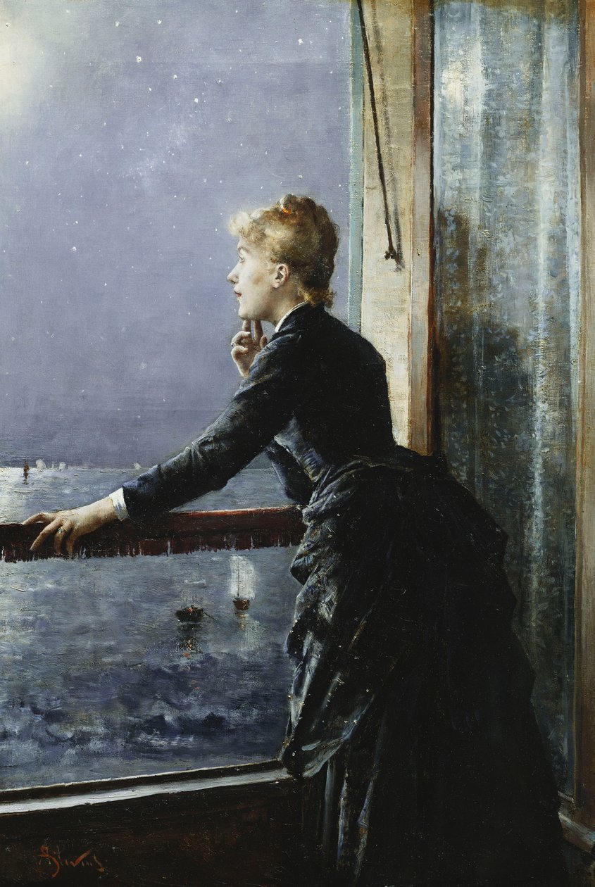 Die Milchstraße; La Voie Lactee von Alfred Emile Stevens