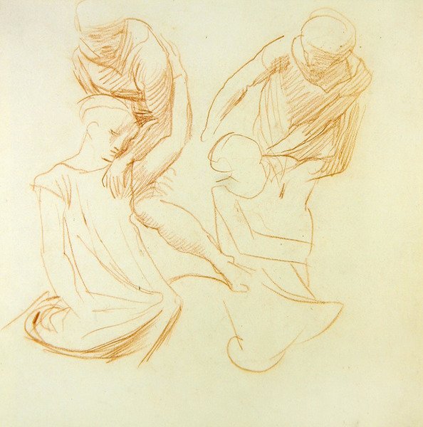 Figurenstudien, ca. 1845 von Alfred George Stevens