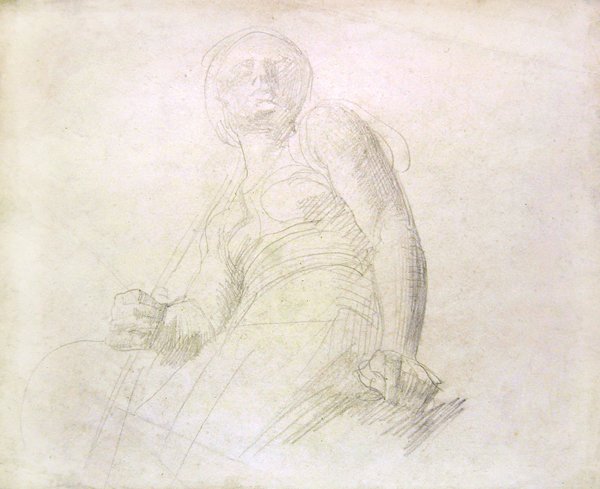 Studie einer Figur von Alfred George Stevens