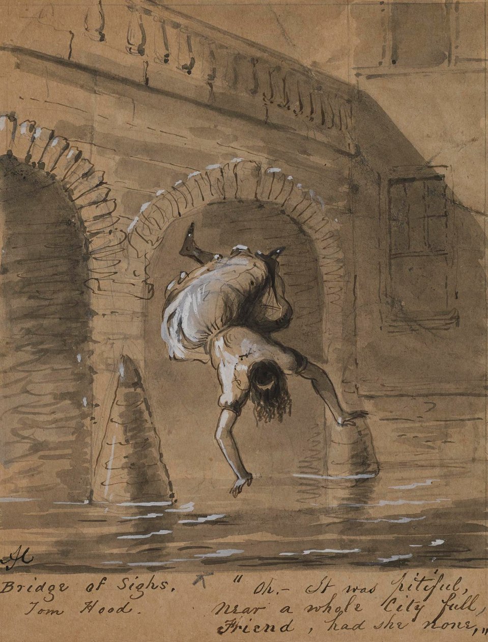 Seufzerbrücke von Alfred Jacob Miller