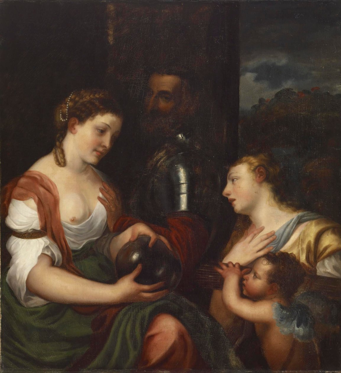 Kopie von Tizians "Allegorie von Alfonso d
