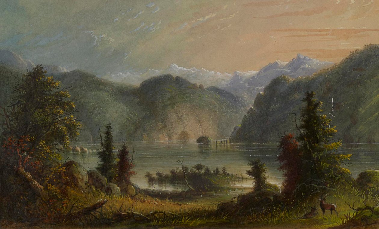 Seeszene von Alfred Jacob Miller