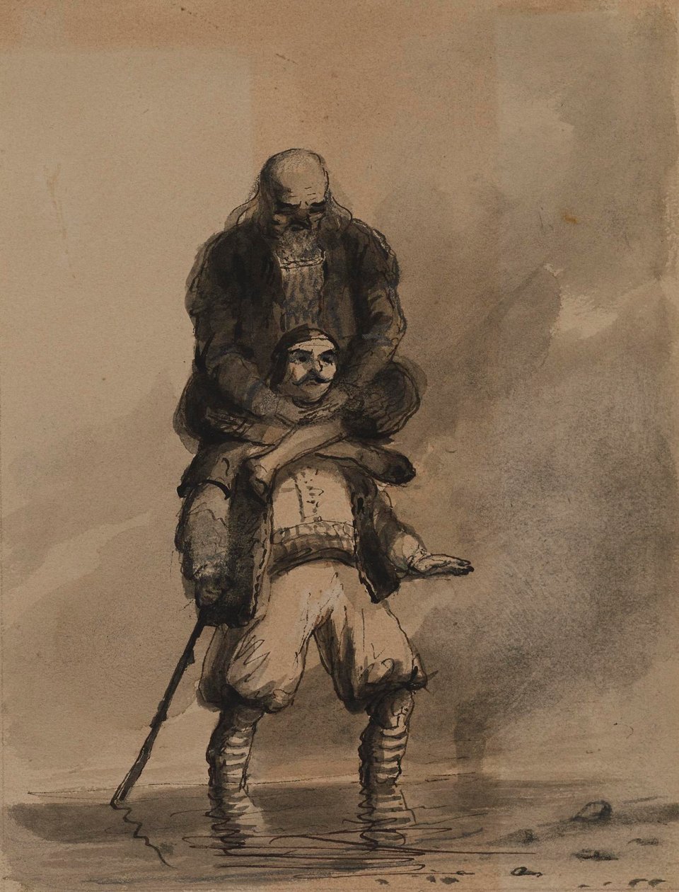 Wie Sinbad von Alfred Jacob Miller