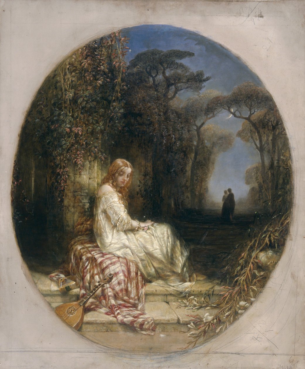 Sie erzählte nie von ihrer Liebe, 1825-1892 von Alfred Joseph Woolmer