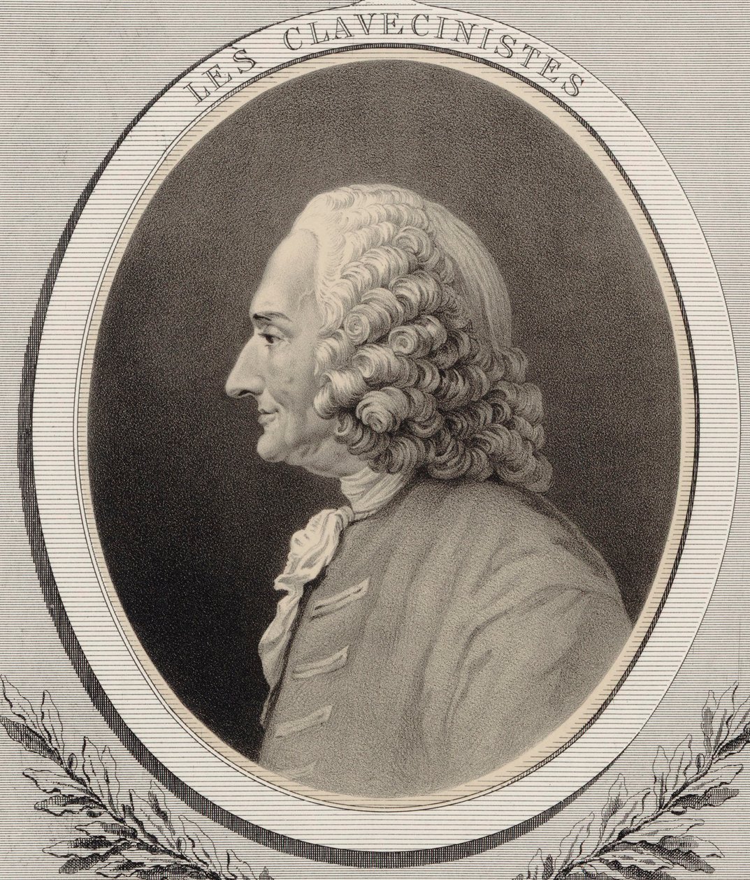 Porträt des Komponisten Jean-Philippe Rameau 1683-1764 von Alfred Lemoine