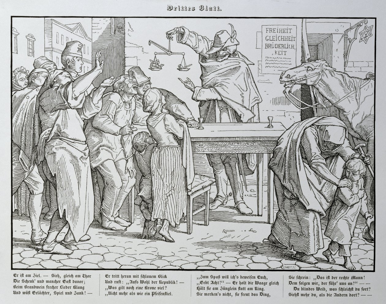 Tod vor dem Wirtshaus, aus 