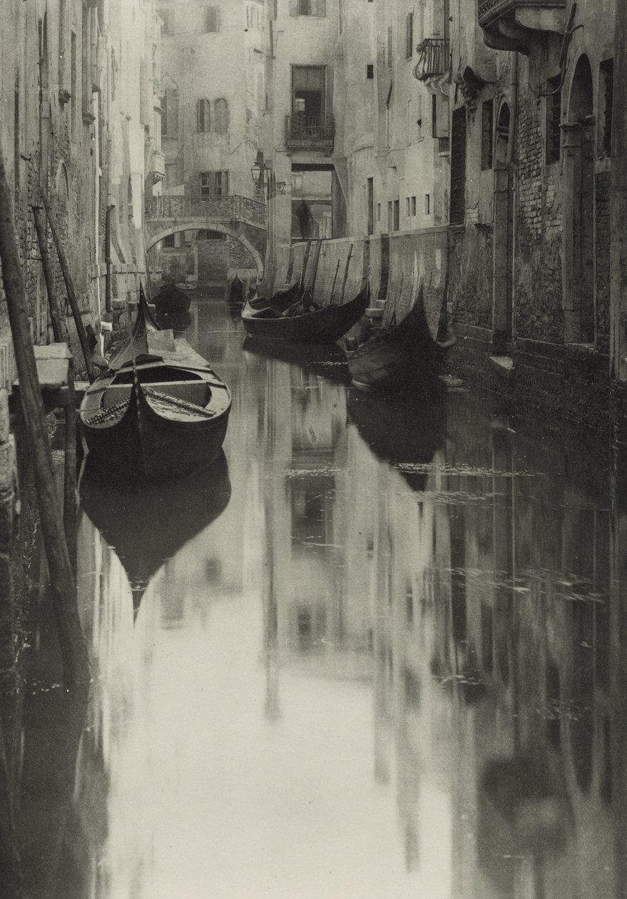 Ein venezianischer Kanal von Alfred Stieglitz
