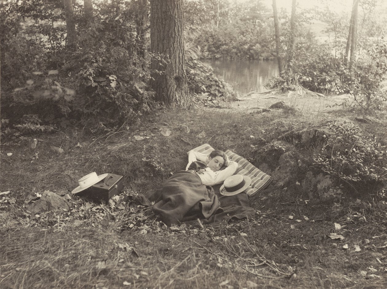 Emmy Obermeyer, Tea Island, Lake George von Alfred Stieglitz