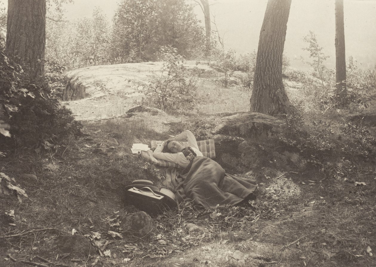 Emmy Obermeyer, Tea Island, Lake George von Alfred Stieglitz