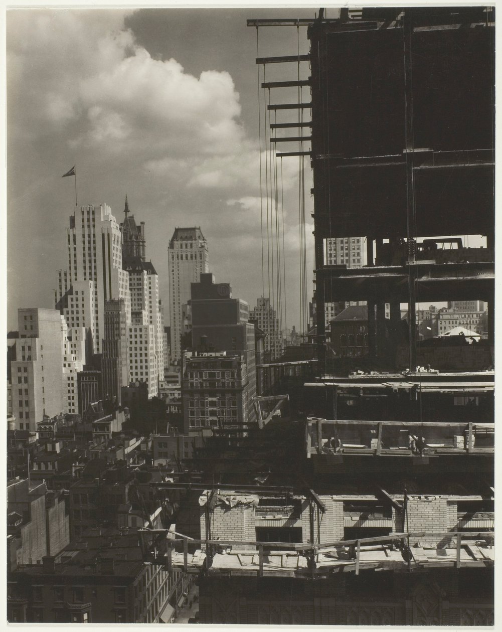 Von meinem Fenster bei An American Place, Norden von Alfred Stieglitz