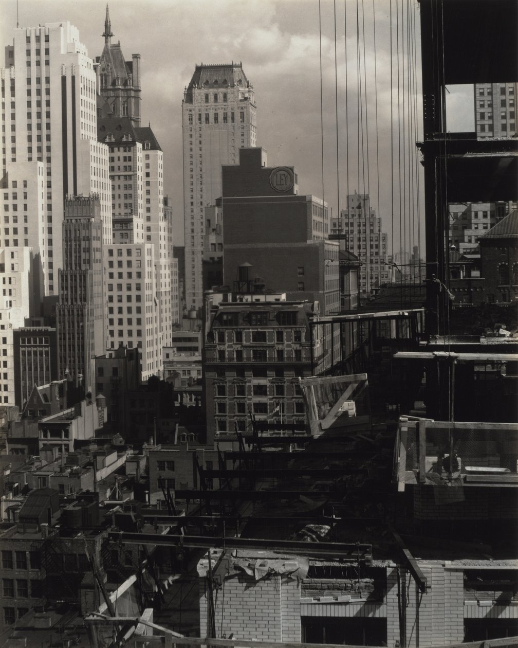 Von meinem Fenster bei An American Place, Norden von Alfred Stieglitz